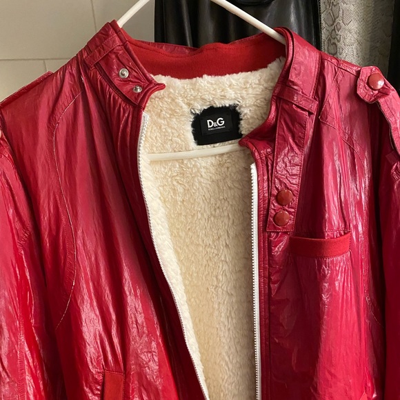 Authentic Dolce & Gabana Coca Cola Bomber 100% polyester lined. Details in photo - Picture 2 of 9